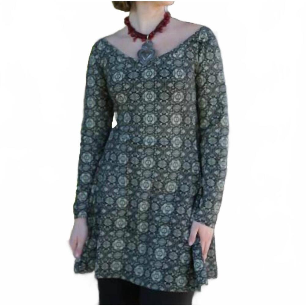 NEW EFFIE'S HEART relaxed v-neck tunic in portugal